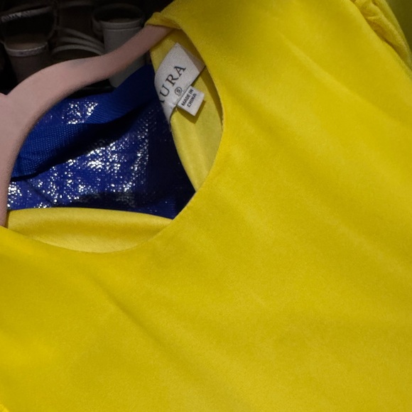 Red Dress Boutique Yellow Cutout Maxi Dress - Picture 8 of 8